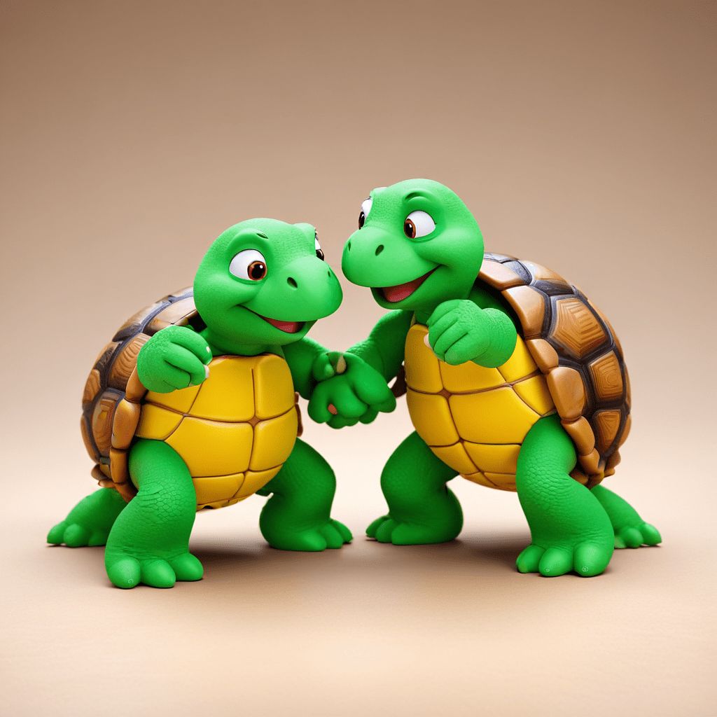 Turtle team work